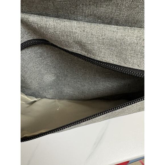 G+M Gray Backpack Tote Bag 15x15x6 Multi-Pocket Dance Travel Diaper Bag - Picture 10 of 10